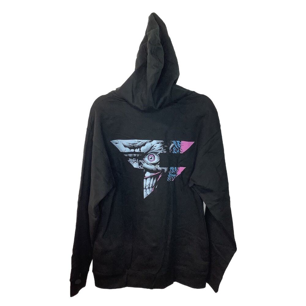 Faze Clan Rug Crimson 2020 Horror Mystery Merch Black Hoodie Sz. Medium